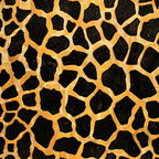 golden yellow, burnt orange, black spots, animal print, giraffe pattern, safari theme, jungle motif, irregular patches, organic shapes,, fabric panel, wildlife design, african inspired, natural texture, warm tones, geometric irregulars, spotted design, savanna colors, cotton fabric