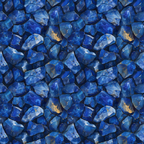 lapis lazuli, blue gemstones, cobalt blue, royal blue, navy blue, gold veining, mineral pattern, rock formations, crystal design, geometric stones,, fabric panel, nature inspired, luxurious mood, deep blues, marbled texture, stone pattern, jewel tones, seamless repeat, organic shapes