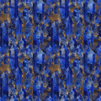 lapis lazuli, deep blue, cobalt blue, golden accents, bronze highlights, gemstone pattern, crystal formations, geometric crystals, mineral designs, marbled texture, celestial pattern, mystical design,, fabric panel, luxurious appearance, jewel tones, abstract geometric, sparkling effect, royal blue, metallic shimmer