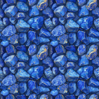 lapis lazuli, blue gemstones, royal blue, cobalt blue, navy blue, gold veining, mineral pattern, rock formation, geological design, natural stones, precious gems, seamless repeat, realistic texture, luxurious feel,, fabric panel, deep blue tones, crystalline structure, sophisticated pattern, elegant motif