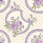 Lilac Ribbon Trellis Pattern 10 Minky Fabric