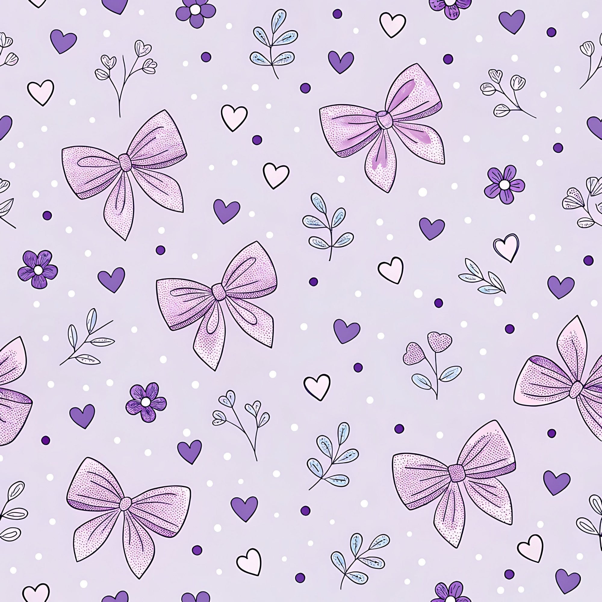 Lilac Ribbon Trellis Pattern 13 Minky Fabric