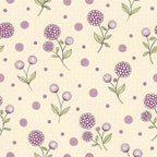 Lilac Ribbon Trellis Pattern 24 Minky Fabric
