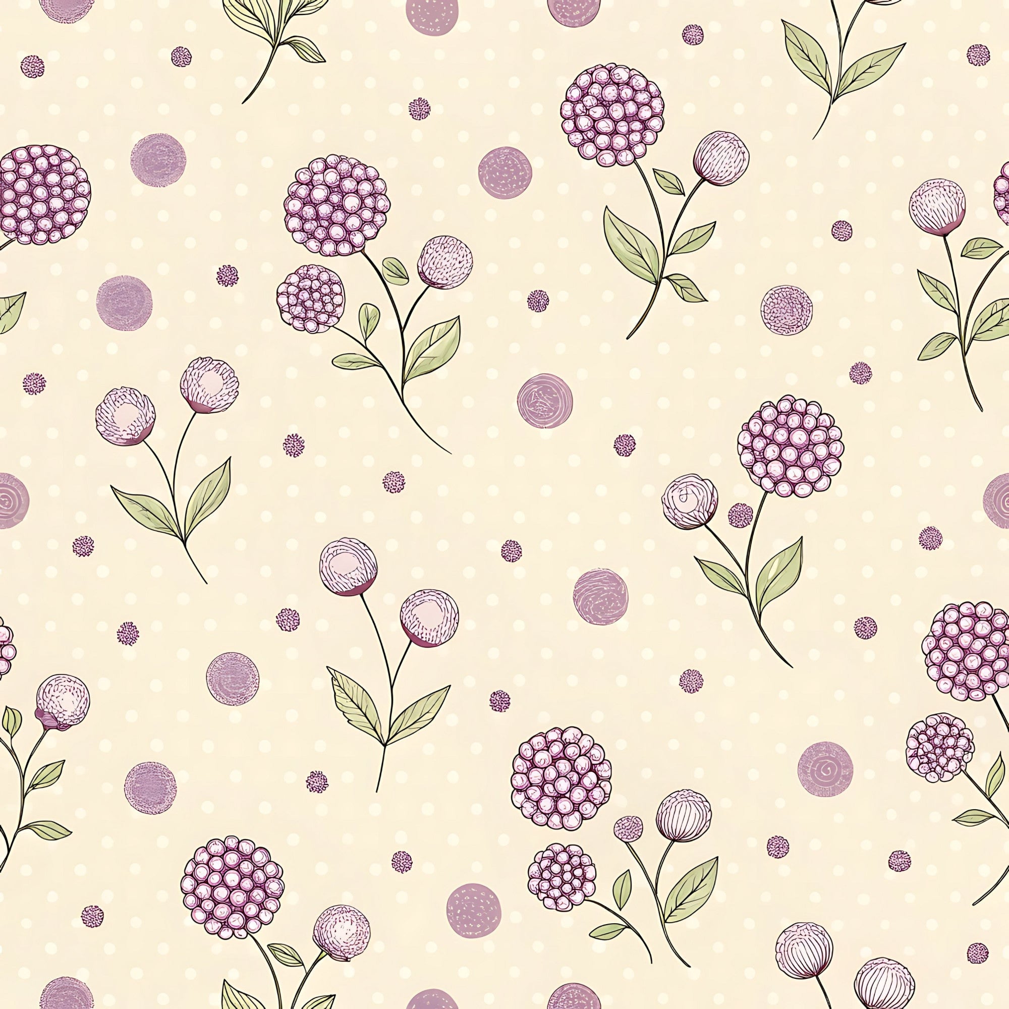 Lilac Ribbon Trellis Pattern 24 Minky Fabric