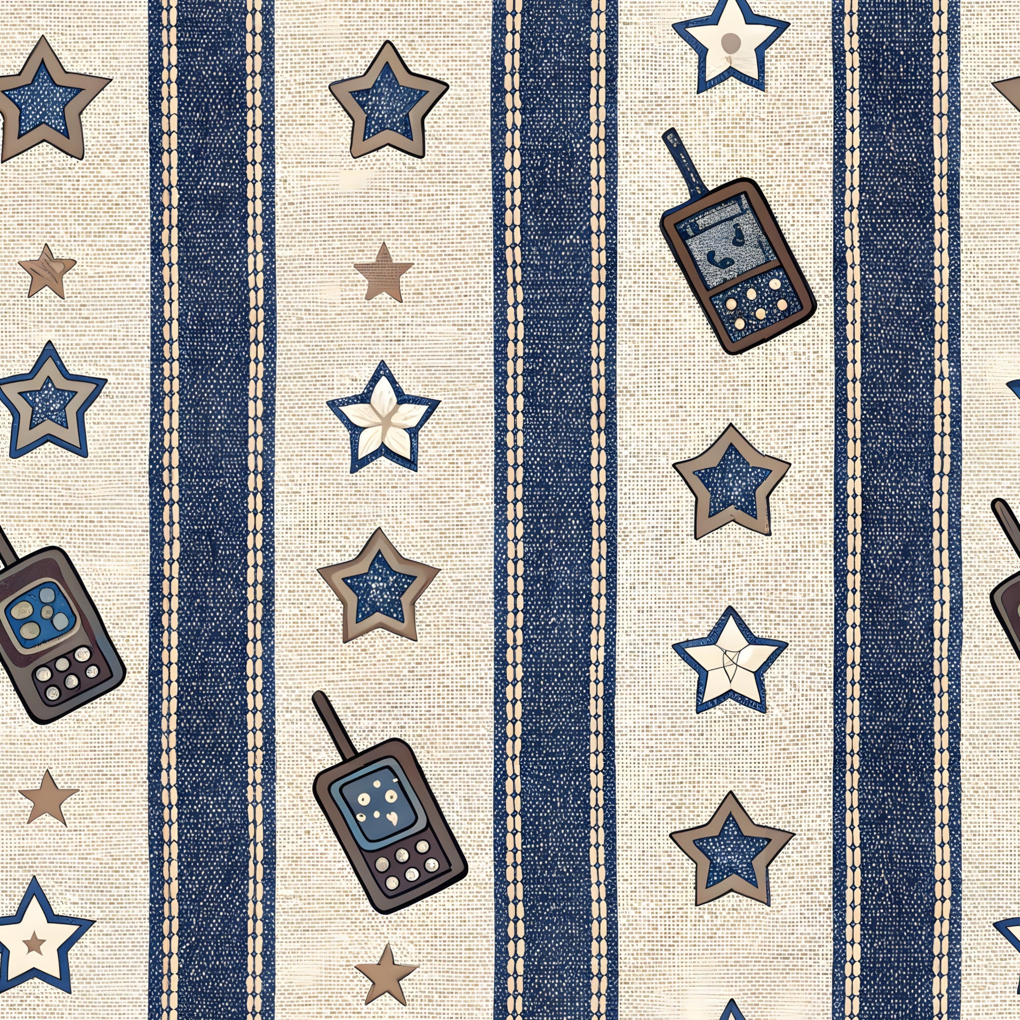 Law Enforcement Pattern 6 Minky Fabric