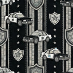 Law Enforcement Pattern 7 Minky Fabric