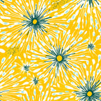 Lemon Burst Pattern 10 Minky Fabric