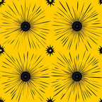 Lemon Burst Pattern 11 Minky Fabric