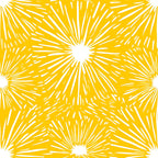 Lemon Burst Pattern 12 Minky Fabric