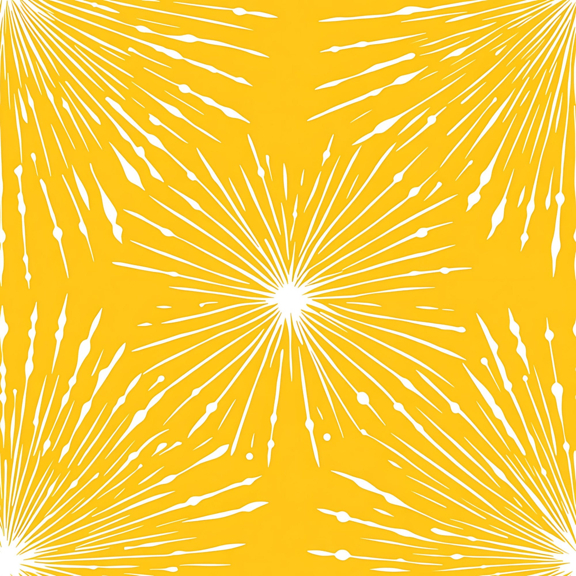 Lemon Burst Pattern 15 Minky Fabric
