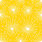 Lemon Burst Pattern 17 Minky Fabric
