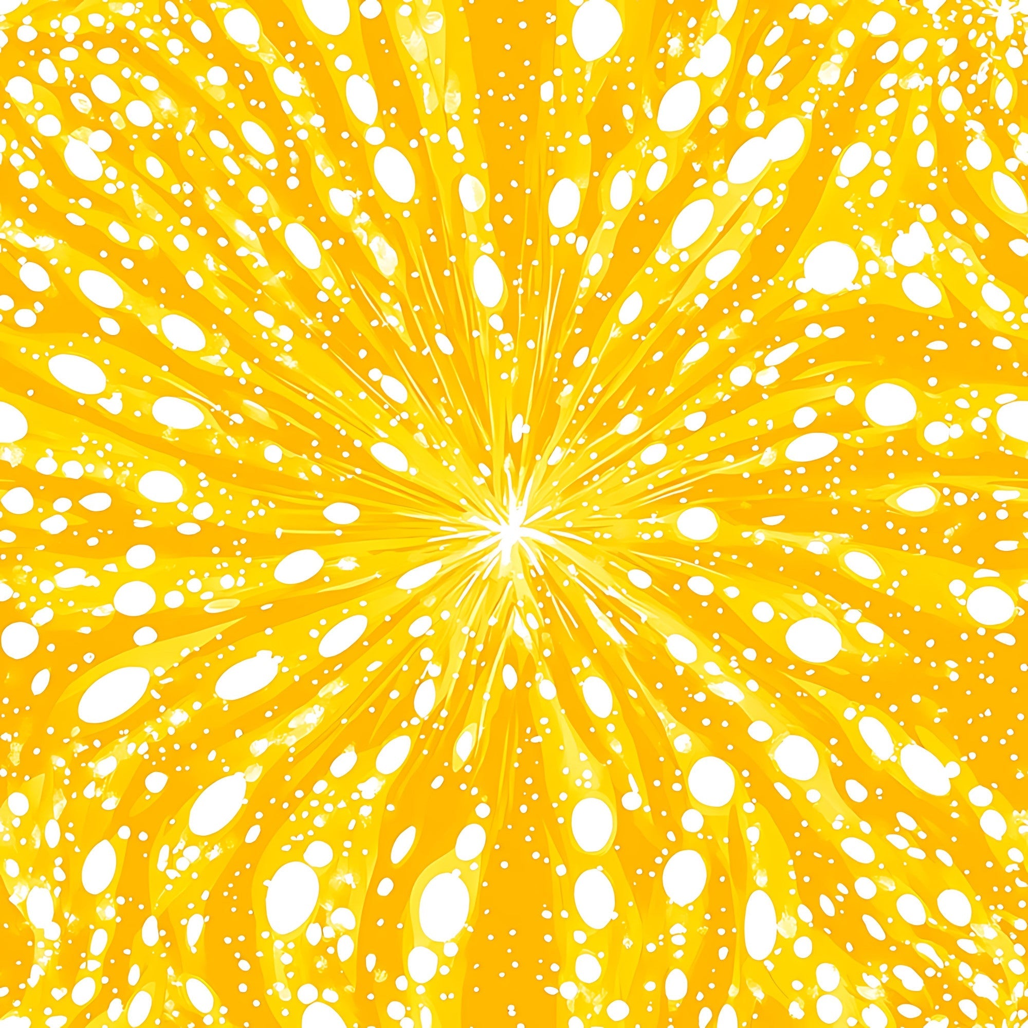 Lemon Burst Pattern 18 Minky Fabric