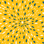 Lemon Burst Pattern 2 Minky Fabric