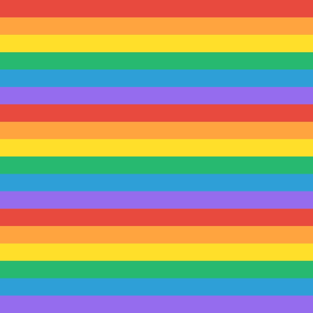 rainbow stripes, pride flag, horizontal bands, red, orange, yellow, green, blue, purple, repeating pattern,, fabric panel, lgbtq colors, vibrant hues, geometric design, love theme, equality motif, cotton fabric, bright colors, striped layout
