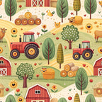 Countryside Charm Pattern 11 Minky Fabric