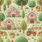 Countryside Charm Pattern 6 Minky Fabric