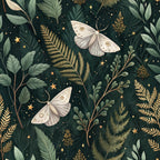 Magical Forest Moth Pattern 11 Minky Fabric