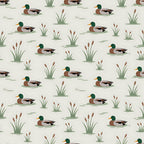 Drakes and Lilies Pattern 19 Minky Fabric