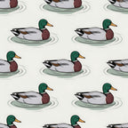 Drakes and Lilies Pattern 6 Minky Fabric