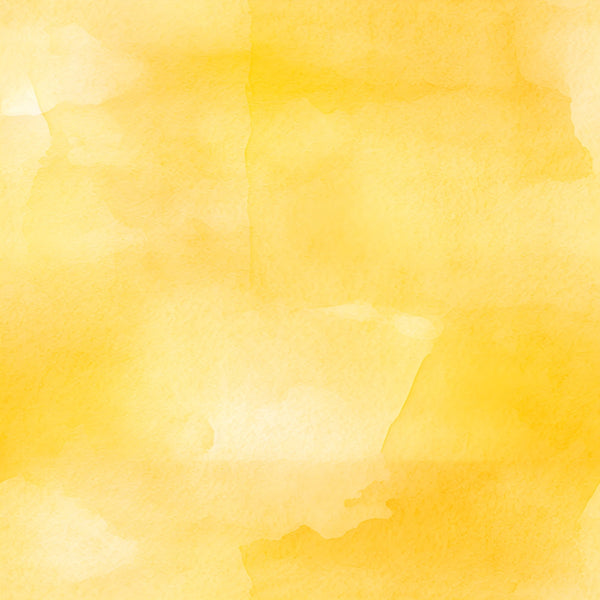 yellow, golden yellow, lemon yellow, citrus colors, watercolor style, abstract pattern, geometric shapes, overlapping circles, soft brushstrokes, mediterranean theme, sunny, bright, cheerful,, fabric panel, summer vibes, warm tones, artistic design, flowing pattern, organic shapes