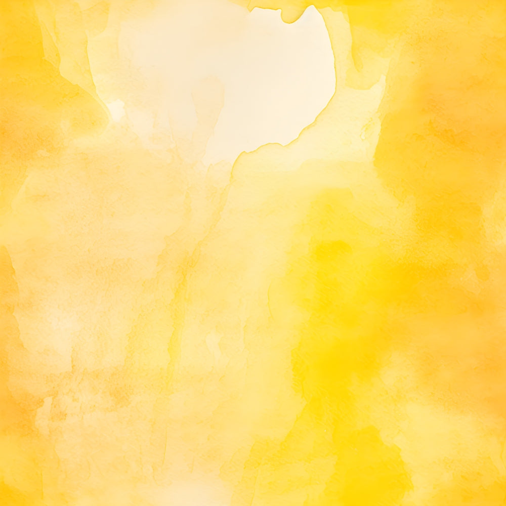 yellow watercolor, golden hues, sunny tones, lemon yellow, citrus colors, abstract wash, fluid patterns, watercolor texture, bright background,, fabric panel, mediterranean theme, warm palette, artistic wash, cotton fabric, cheerful mood, summer vibes, painterly style, soft blending, luminous yellow