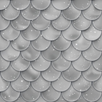 silver, gray, grey, mermaid scales, fish scales, scalloped pattern, geometric pattern, shimmery, sparkles, stars, metallic, iridescent, overlapping scales, ocean themed, aquatic, fantasy, magical,, fabric panel, nautical, underwater, dimensional pattern, repetitive design