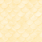 pale yellow, cream, golden yellow, mermaid scales, scale pattern, overlapping scales, fish scales, scalloped design, geometric pattern, ocean theme, nautical, marine,, fabric panel, soft pastel, whimsical, fantasy, underwater, repetitive pattern, textured appearance