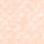 peach, blush pink, coral, mermaid scales, scalloped pattern, geometric scales, overlapping circles, sparkly dots, shimmery accents, whimsical design, fantasy theme, ocean inspired,, fabric panel, soft pastels, feminine colors, magical mood, repetitive pattern, craft fabric, sewing material