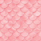 pink, coral, mermaid scales, scale pattern, overlapping scales, sparkles, glitter effect, whimsical, fantasy, underwater theme,, fabric panel, shimmery, iridescent, magical, ocean inspired, fish scales, repetitive pattern, soft pink, rose gold