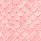 pink, coral, mermaid scales, scalloped pattern, geometric design, sparkles, glittery effect, whimsical, fantasy theme,, fabric panel, overlapping scales, iridescent, magical, ocean inspired, repetitive pattern, soft pink tones, shimmery details, fish scale motif