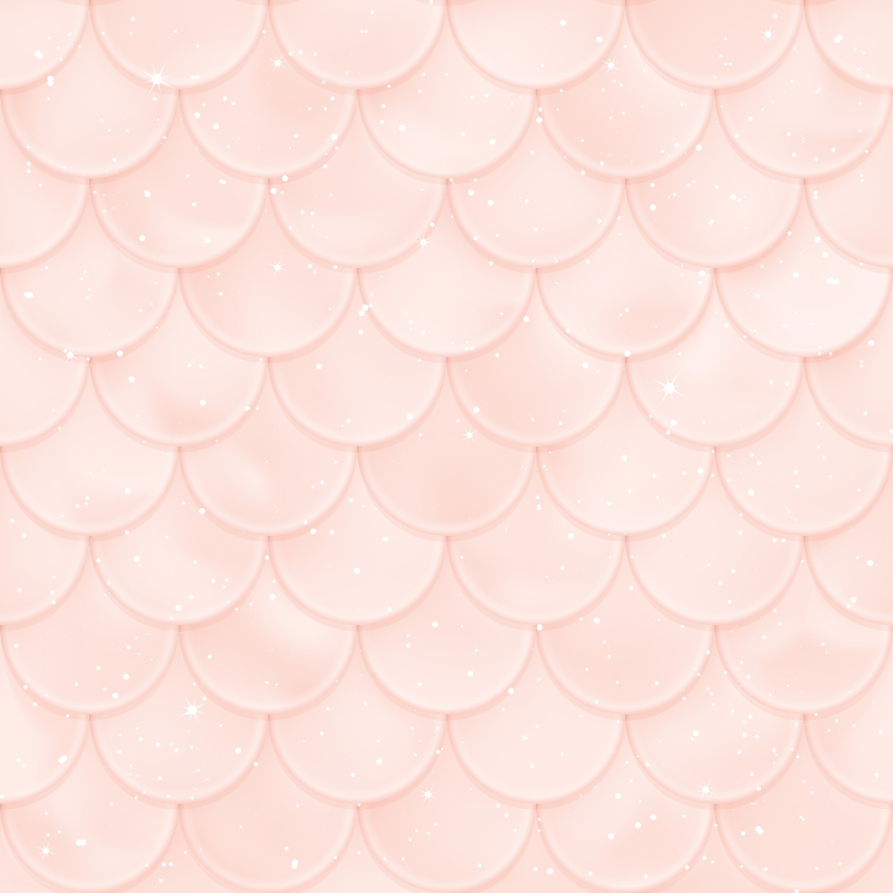blush pink, mermaid scales, scalloped pattern, geometric design, overlapping circles, soft pink, pastel colors,, fabric panel, whimsical pattern, ocean theme, seafoam texture, repetitive motif, craft fabric, sewing material, coastal design, fantasy theme, scales texture, dreamy aesthetic