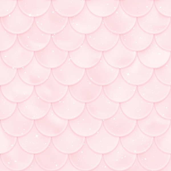 soft pink, blush pink, pale pink, mermaid scales, scale pattern, overlapping scales, scalloped design, fish scales, ocean theme, aquatic pattern,, fabric panel, whimsical, dreamy, pastel colors, nautical theme, underwater motif, repetitive pattern, geometric scales, feminine design