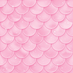 pink, mermaid scales, scalloped pattern, sparkles, shimmer, fantasy, whimsical,, fabric panel, magical, iridescent, geometric scales, pastel pink, glittery, oceanic, sea-inspired, repetitive pattern, dreamy, enchanted, cotton fabric
