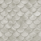 mermaid scales, fish scales, scalloped pattern, gray, grey, silver, white sparkles, shimmering, iridescent, overlapping scales, geometric pattern, ocean theme, aquatic, sea creatures,, fabric panel, nautical, underwater, pearl-like, lustrous finish