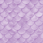 purple, lavender, lilac, mermaid scales, fish scales, scalloped pattern, overlapping scales, sparkles, glitter, stars, shimmer, iridescent, fantasy, magical, underwater, ocean theme,, fabric panel, whimsical, dreamy