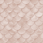 blush pink, rose gold, mermaid scales, scalloped pattern, shimmer sparkles, star accents,, fabric panel, geometric scales, soft pink, dusty rose, overlapping circles, fantasy theme, magical sparkles, fish scales, ocean inspired, pastel tones, dreamy aesthetic, whimsical design