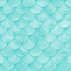 turquoise, aqua, teal, mint green, mermaid scales, fish scales, scalloped pattern, overlapping circles, shimmery, sparkles, glitter effect, ocean themed, underwater, fantasy, whimsical,, fabric panel, nautical, magical, iridescent