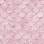 pink, rose pink, mermaid scales, fish scales, scalloped pattern, overlapping scales, sparkles, glittery, shimmer,, fabric panel, whimsical, fantasy, ocean theme, aquatic, iridescent, dreamy, pastel, geometric scales, nautical