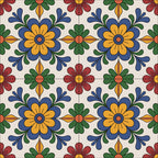 Fiesta Tiles Pattern 11 Minky Fabric