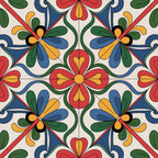 Fiesta Tiles Pattern 12 Minky Fabric