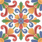 Fiesta Tiles Pattern 2 Minky Fabric