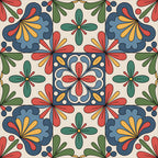 Fiesta Tiles Pattern 20 Minky Fabric