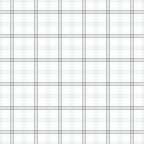 A light plaid pattern with intersecting gray and light blue lines on a white background.