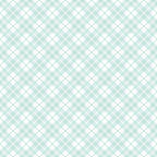 Light blue and white plaid pattern with diagonal stripes and small diamond shapes repeating across the image.