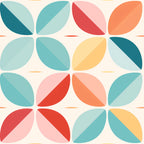 Mod Dreamscape Pattern 7 Minky Fabric
