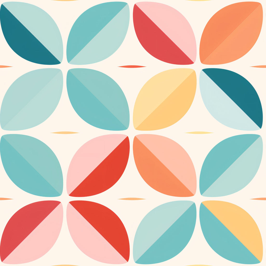 Mod Dreamscape Pattern 7 Minky Fabric