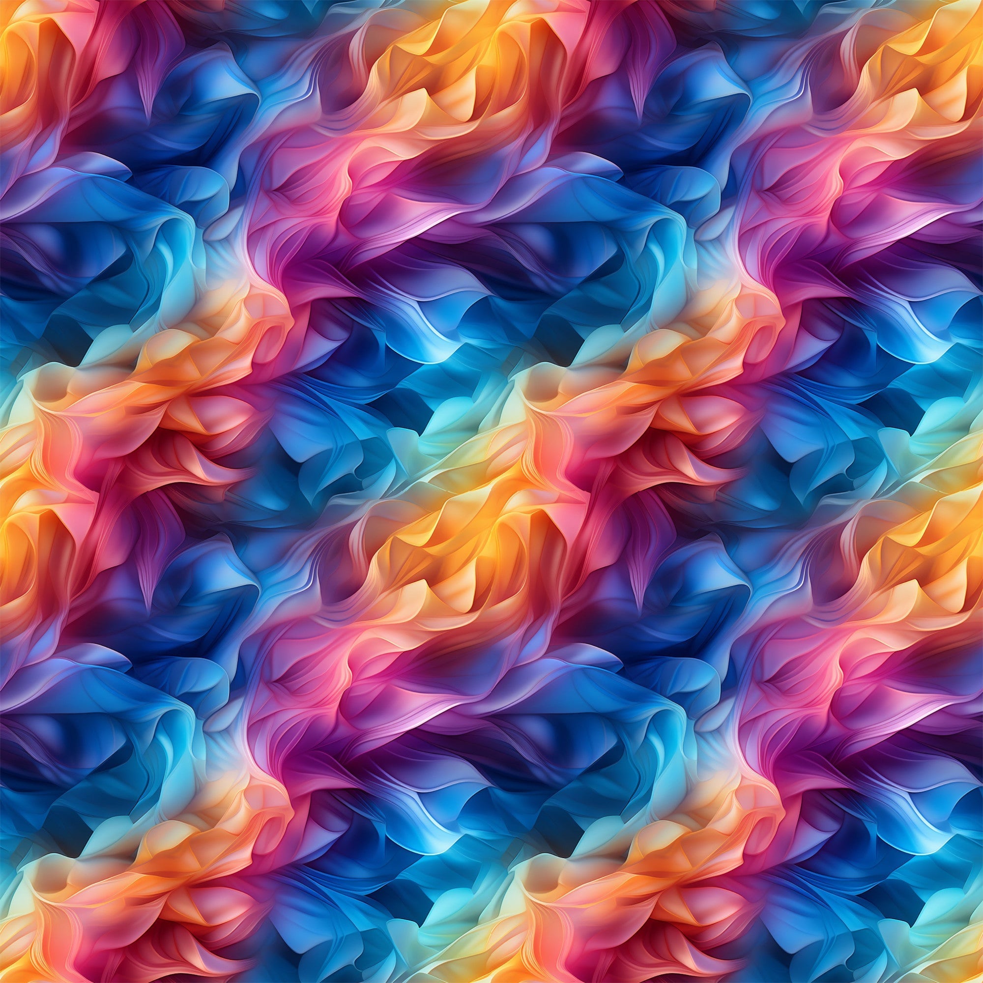 Liquid Prism Pattern 1 Minky Fabric