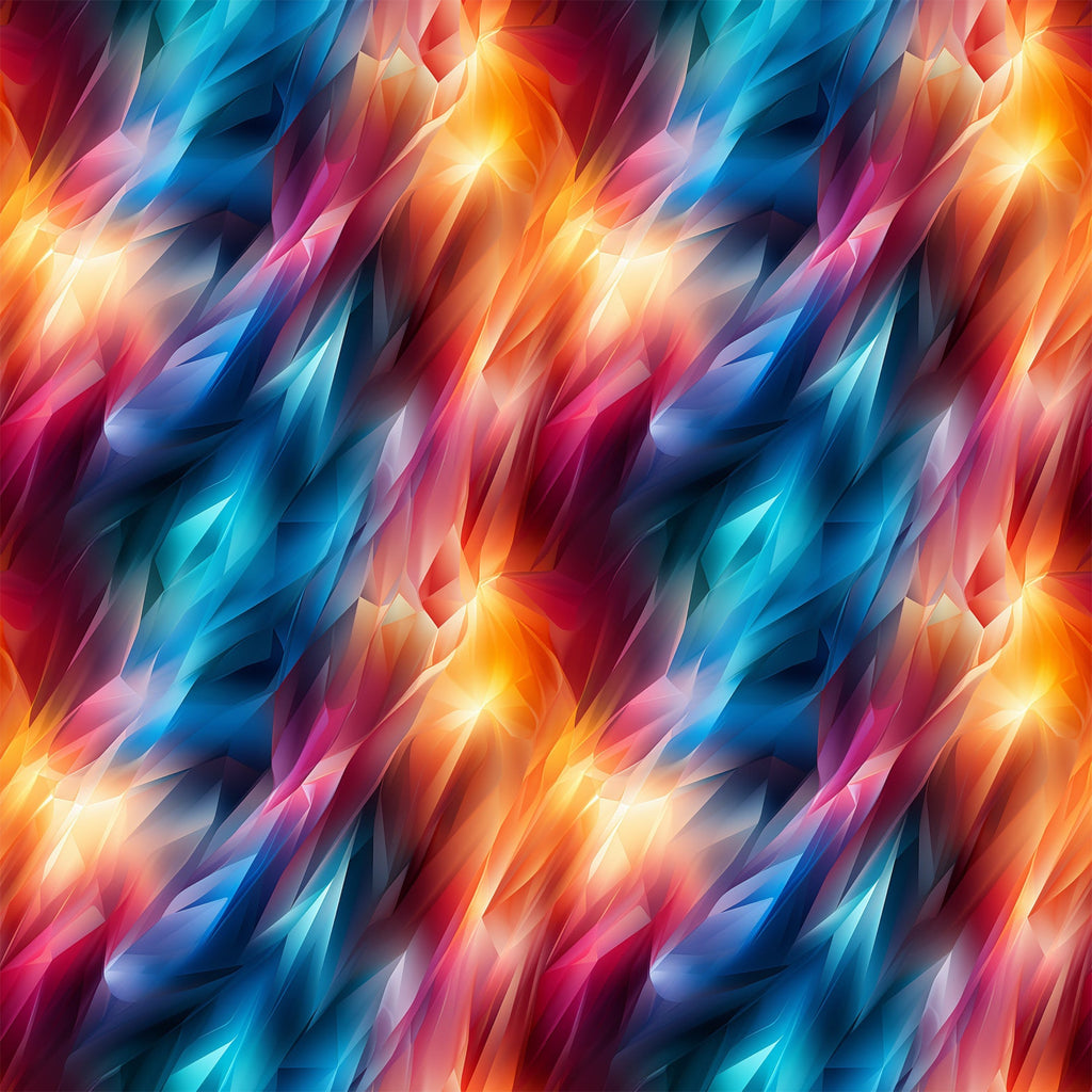 Liquid Prism Pattern 10 Minky Fabric
