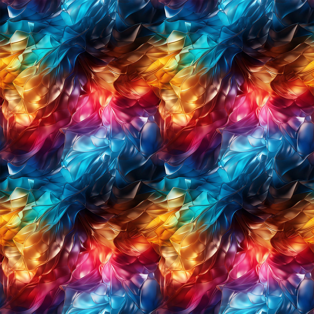 Liquid Prism Pattern 11 Minky Fabric