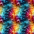Liquid Prism Pattern 2 Minky Fabric
